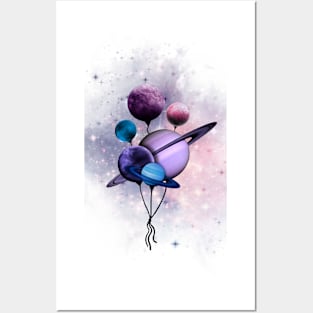 Balloon Galaxy Posters and Art